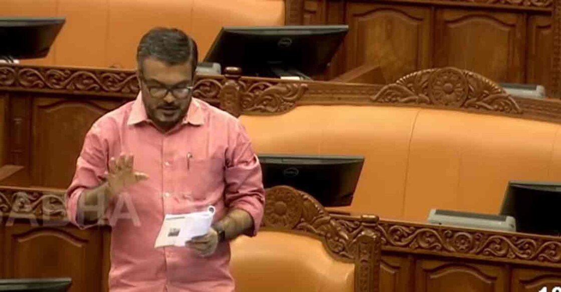 Minister MB Rajesh. Photo: Sabha TV