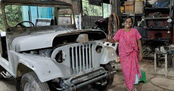 This Youtube-taught Idukki woman mechanic lends artistic touch to vehicles in highrange