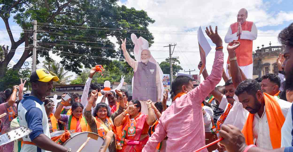 Lok Sabha Election Results 2024 Live Record third term for NDA