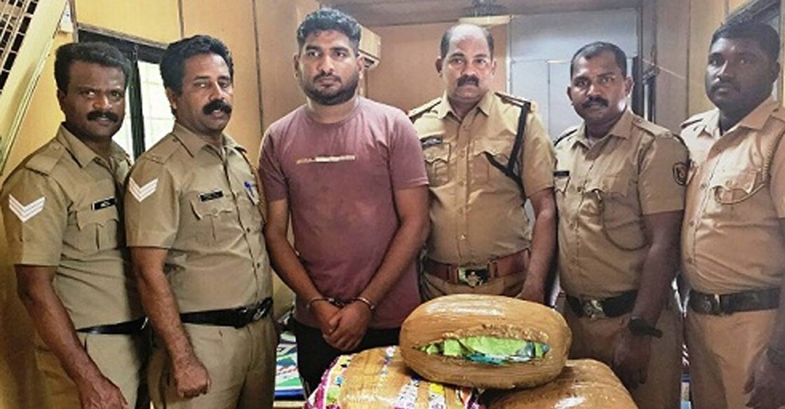 The arrested, Muthanikkad Muhammed Haris, 34, is a native of Kuttippuram in Malappuram. 