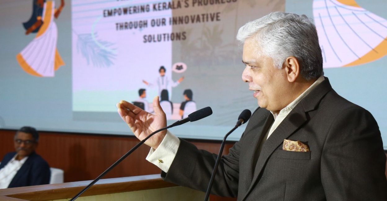 Justice Devan Ramachandran inaugurates the Think Kerala Youth Conclave held at the ICAR-Central Marine Fisheries Research Institute. Photo: Special Arrangement