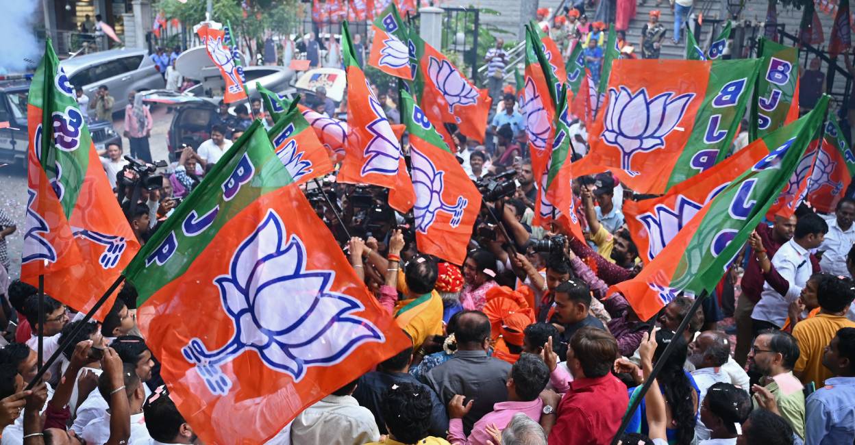 bjp-ls-poll-celebrations bjp-ls-poll-celebrations