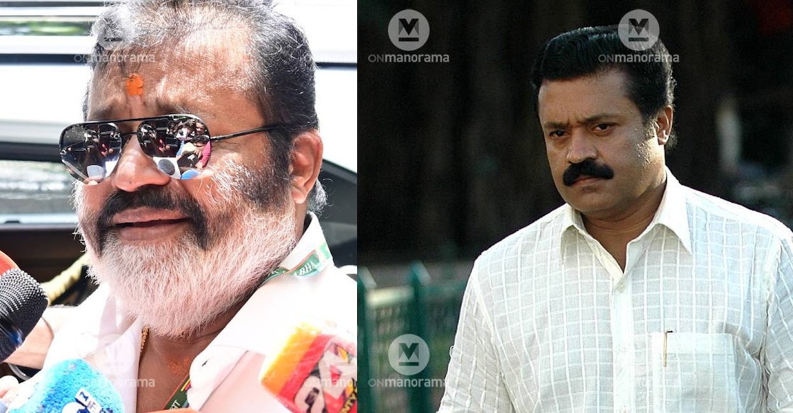 Suresh Gopi . Photo: Manorama Archives