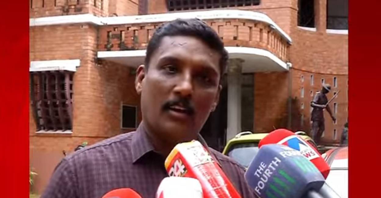 Pramod Koottolli. Photo: Screengrab/ Manorama News