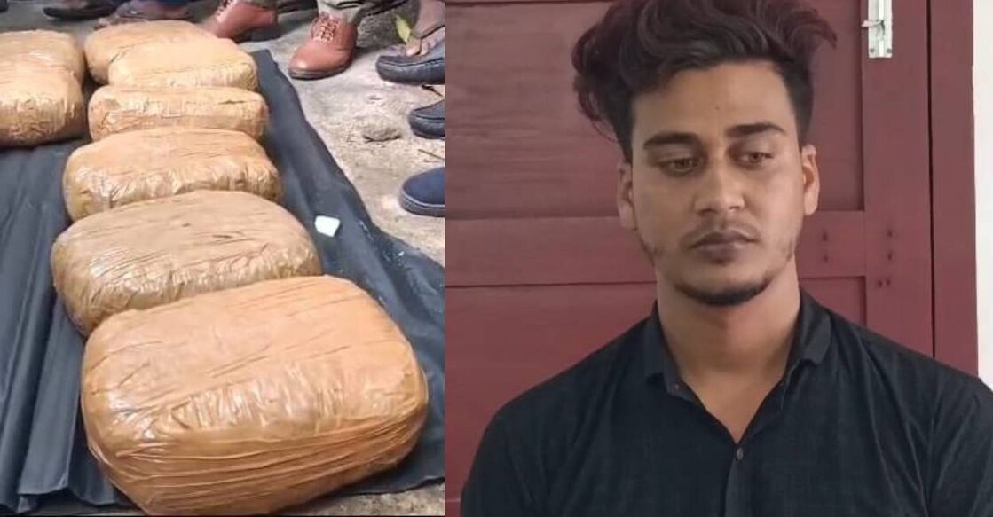 Aji Bur Sheikh (26) was nabbed by police.