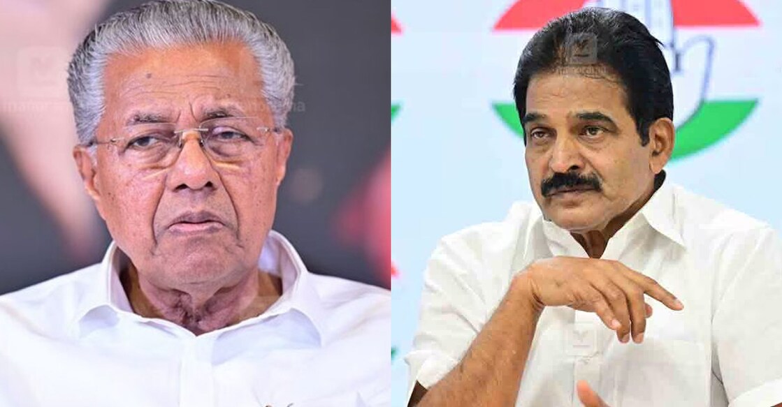Chief Minister Pinarayi Vijayan, Alappuzha MP K C Venugopal. Photo: Manorama
