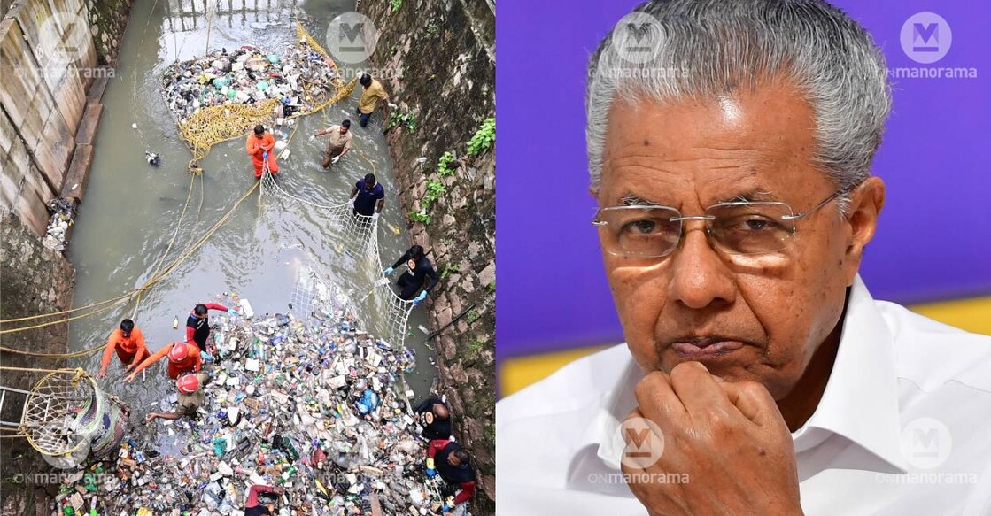 tvm-canal-cm A sanitation worker was drowned in Amayizhanchan canal. Photo: Manorama
