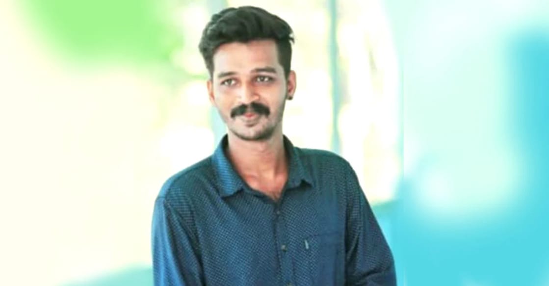 R L Lal Krishna (28). Photo: Manorama