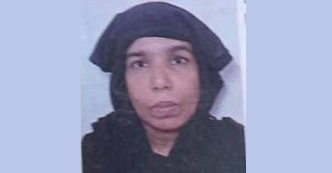 The deceased has been identified as Nafeesa (58), wife of Ismail of Pervad in Kumbla grama panchayat. Photo: Special arrangement. 