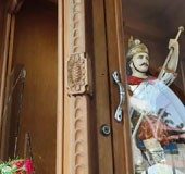 Gold-plated chains stolen from Christian pilgrimage centre in Thrissur