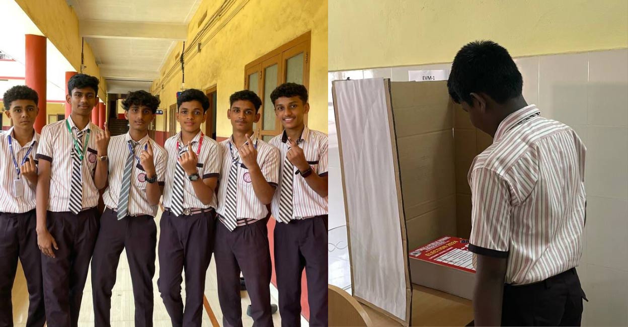 vimala-public-school-voting-ls The winning candidates were also sworn in at an official function with Idukki Sub Collector Arun S Nair as the guest of honour. Photo: Special arrangement.