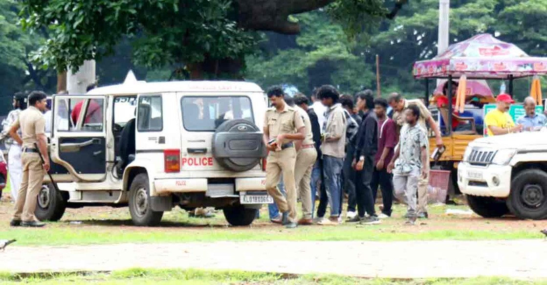 Around 32 people, including 17 minors, had gathered at the venue for the birthday celebration of the infamous gangster 'Theekkatt' Sajan. Photo: Special arrangement