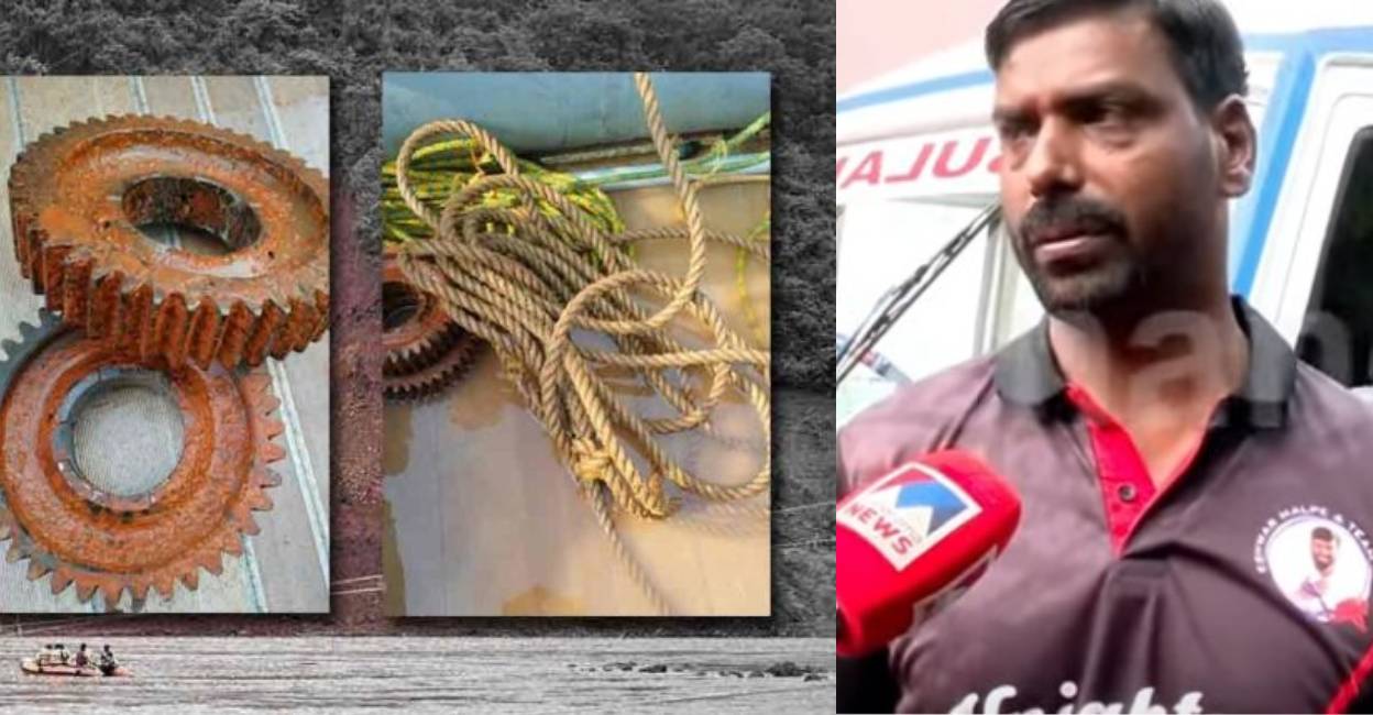 eshwar-malpe-gangavali-search Eshwar Malpe said search would be intensified on the spots from where ropes were recovered. Photo: Manorama