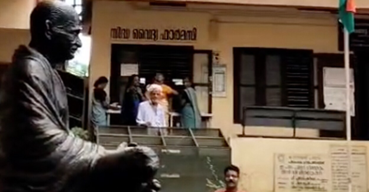 The statue of Mahatma Gandhi. Photo: Special Arrangement