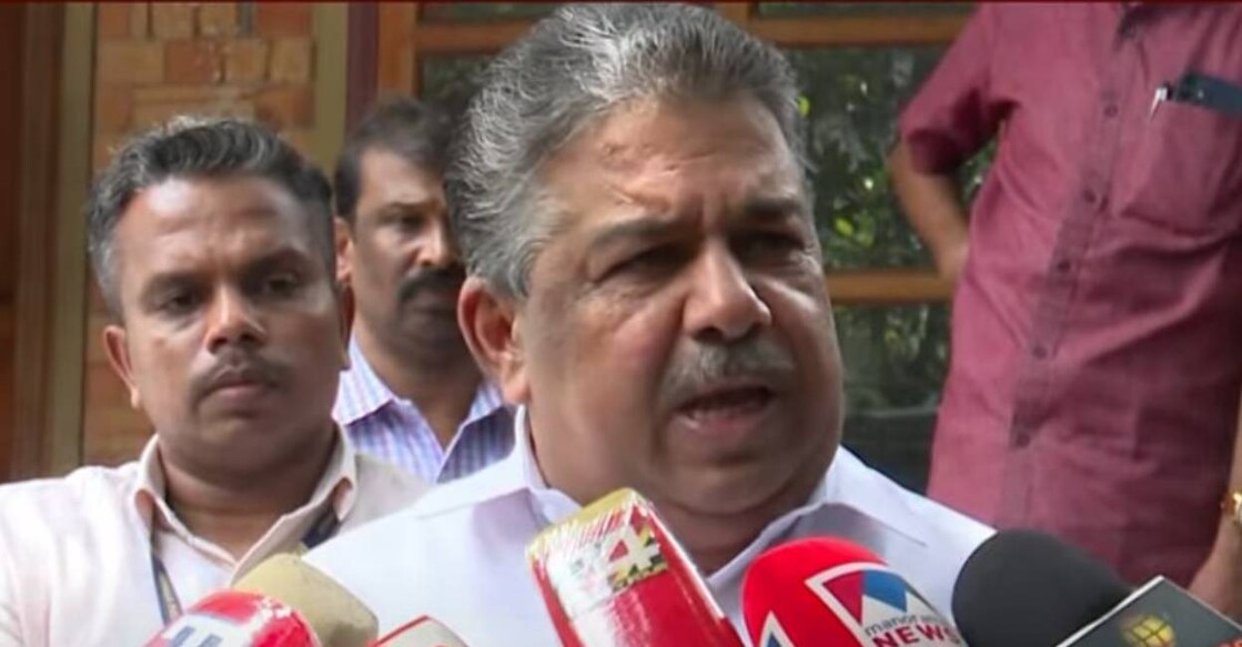 Minister Saji Cherian. Photo: Screengrab/ Manorama News