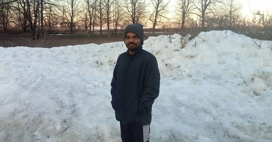 Sandeep (36) is the son of Kankil Chandran from Nayarangadi in Thrissur. Photo: Special arrangement. 