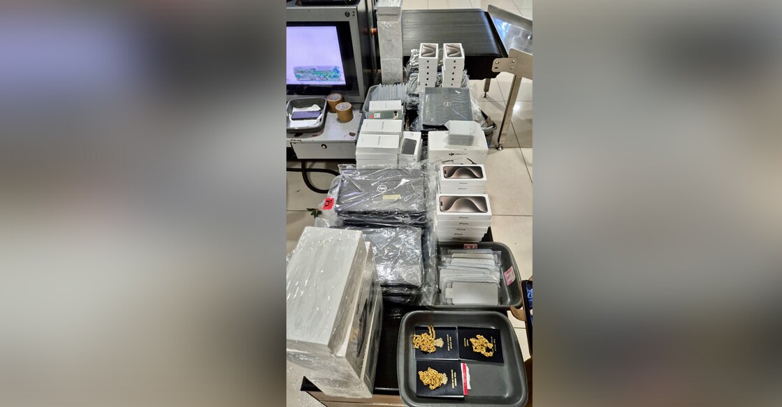 The items seized by Cochin Customs officials. Photo: Special Arrangement.