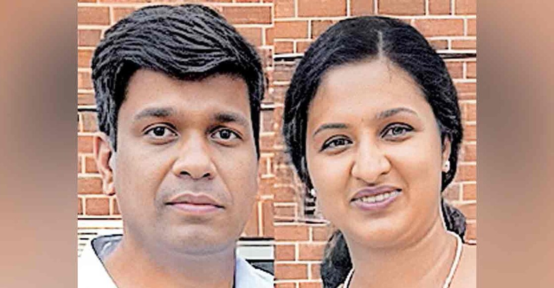 Anil, Sonia. Photo: Manorama