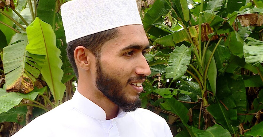 Ziyad, an English graduate from the University of Calicut, has been teaching the Quran at Najath Quran Academy in Kasaragod for the past two years and a half. Photo: Special arrangement. 