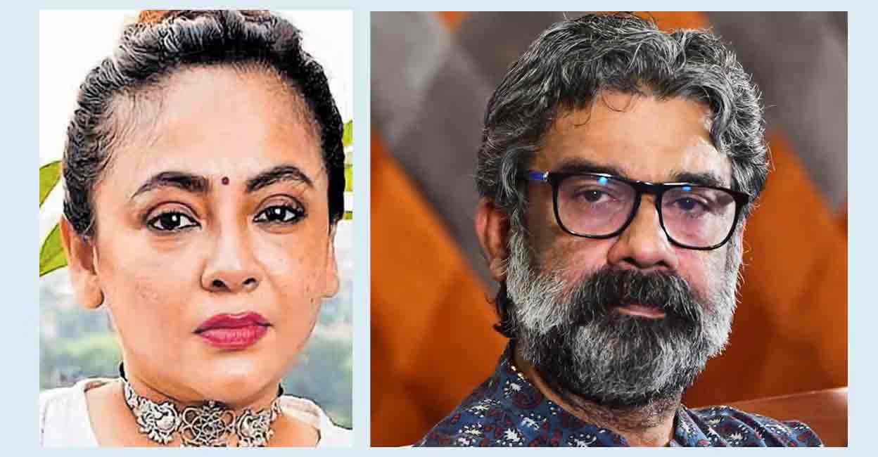 Sreelekha Mitra, Ranjith. Photo: Manorama