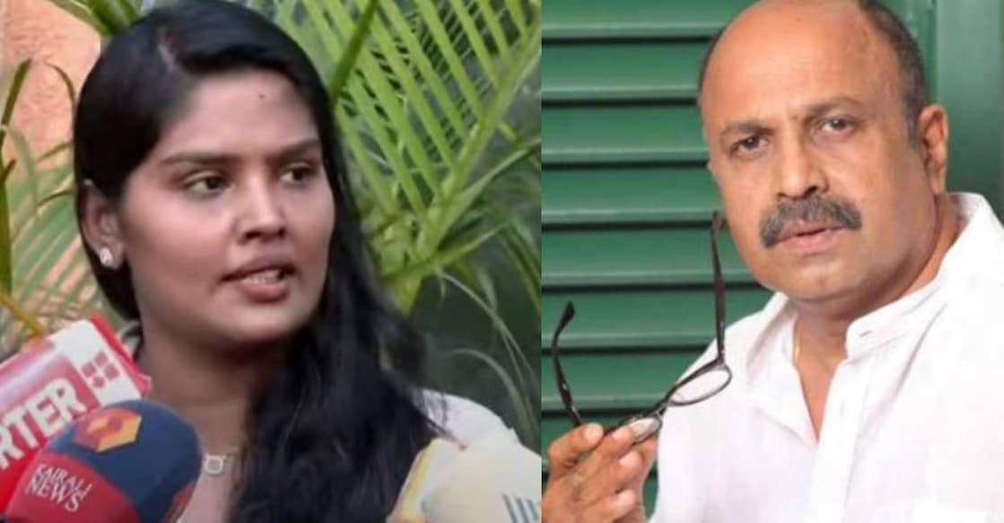 Revathy Sampath and Siddique. Photo: Manaorama