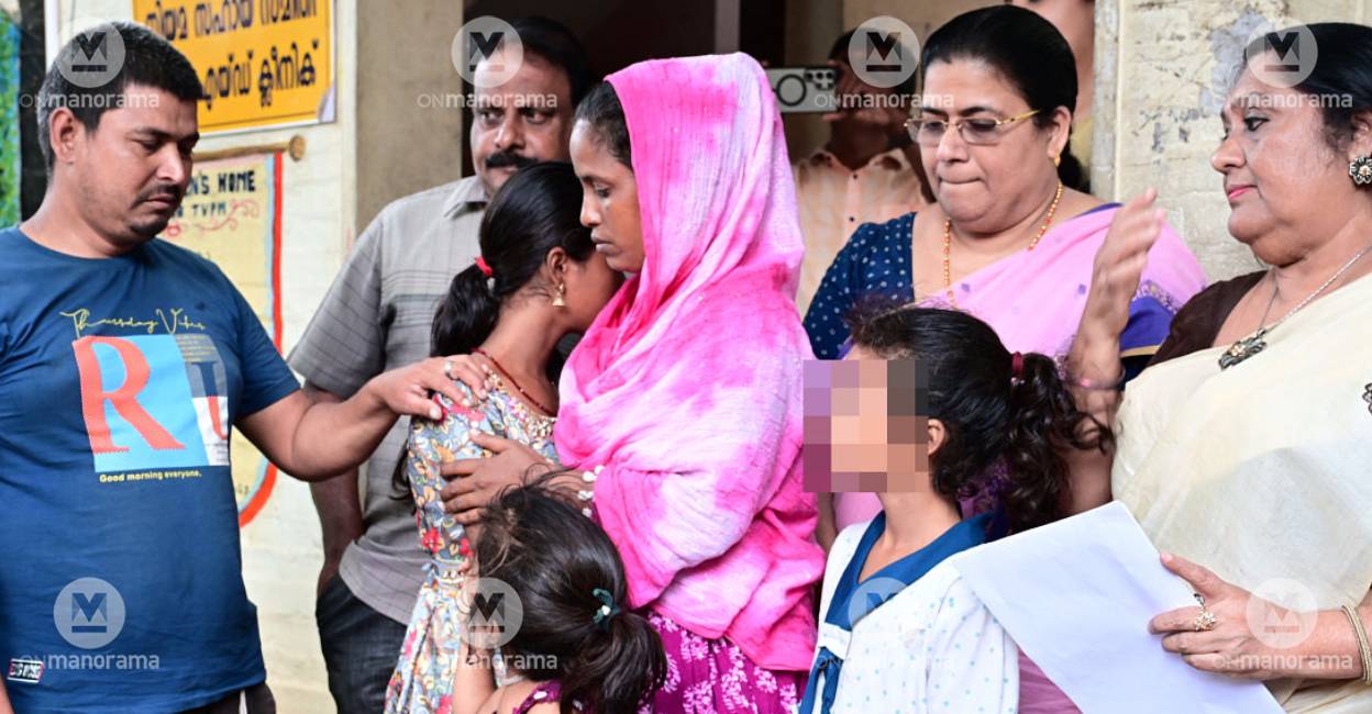 tvm-assam-girl The Assamese girl meets her parents after reaching Thiruvananthapuram. Photo: Manorama/Manoj Kumar K