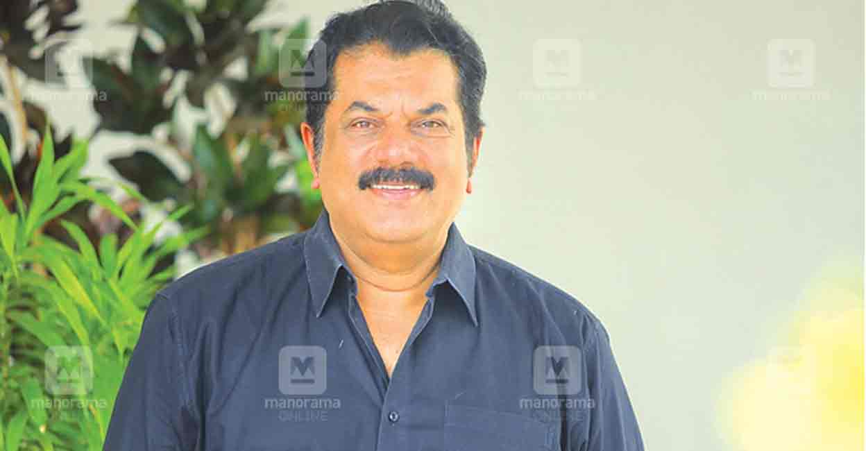 Kollam MLA and actor Mukesh. Photo: Manorama