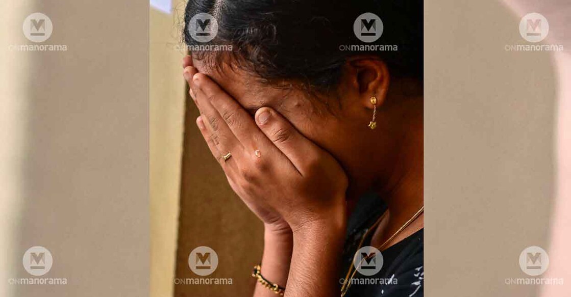 A survivor at a relief camp at Meppadi in Wayanad. Photo: Manorama