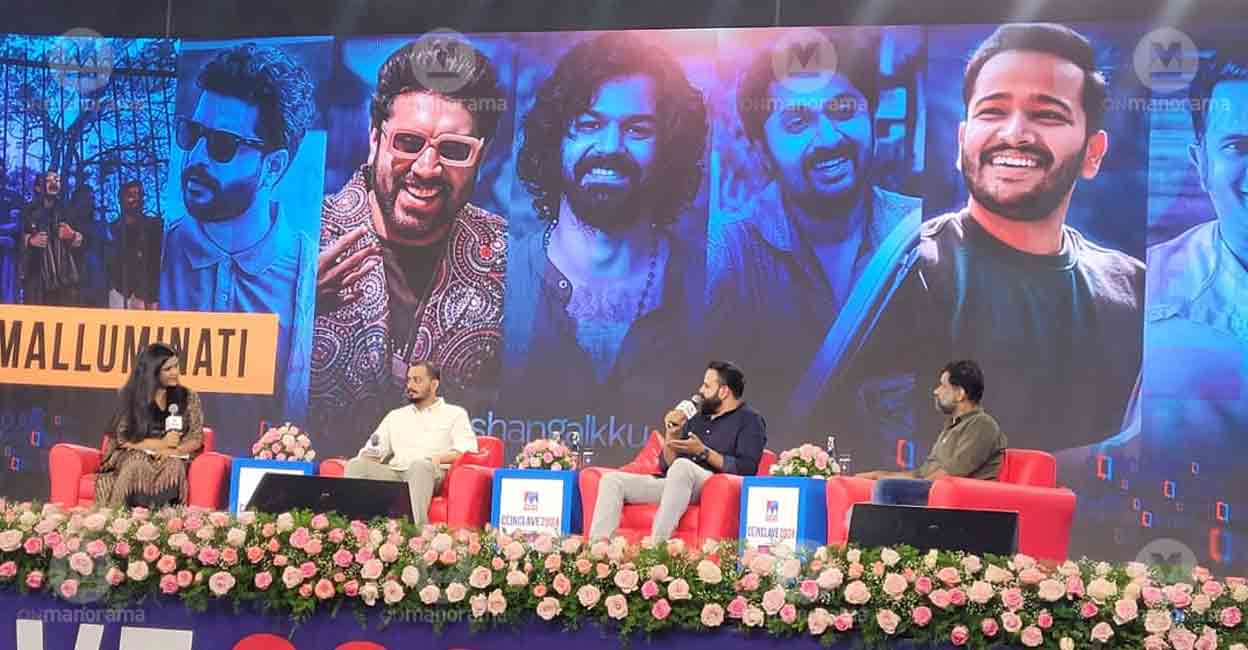 directors-conclave Directors Chidambaram, Rahul Sadasivan and Jeo Baby. Photo: Manorama