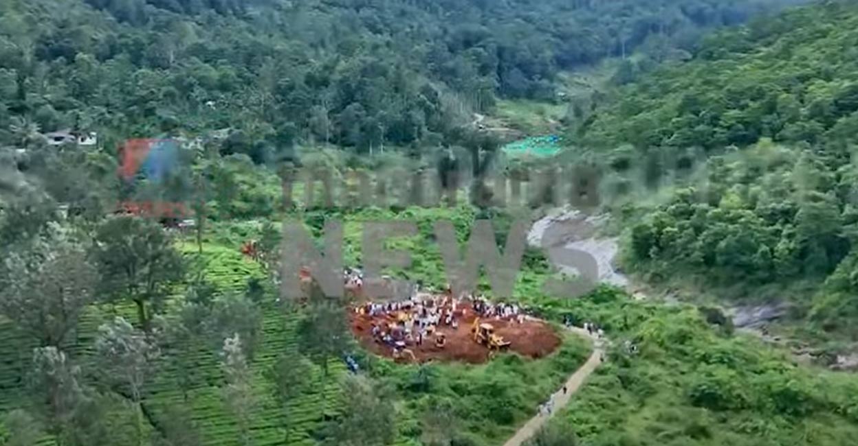 burial-ground--wayanad2-ls Photo: Screengrab/ Manorama News.