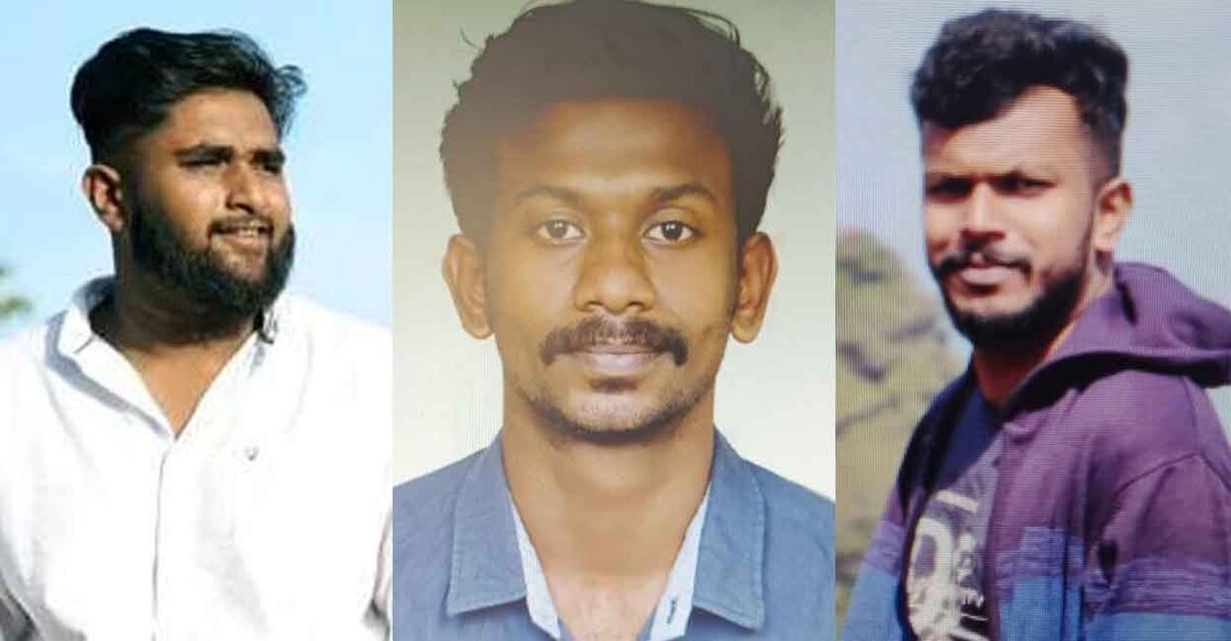 L-R: Jerin, Gokul and Sethu. Photos: Special arrangement