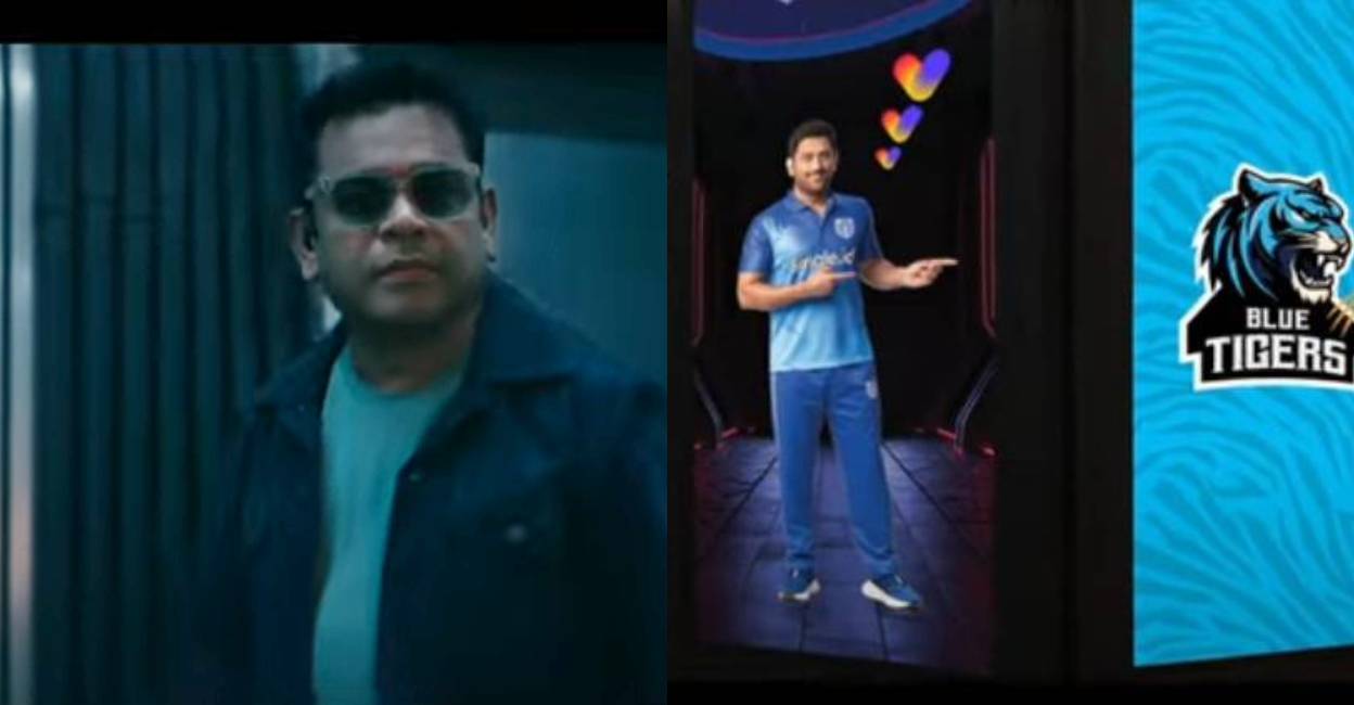 Screengrab from Kochi Blue Tigers official anthem.