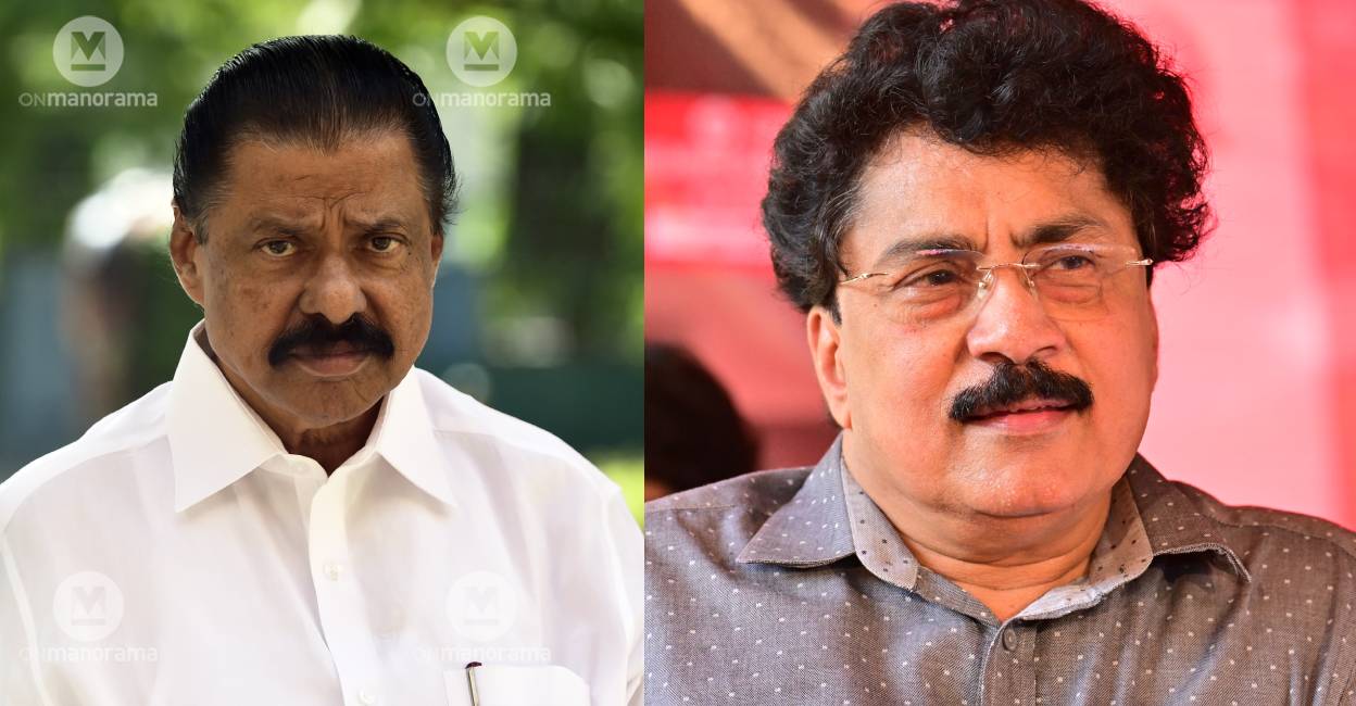 MV Govindan and PK Sasi. Photo: Manorama