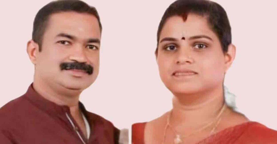 Sivadas and Hitha. Photo: Special arrangement