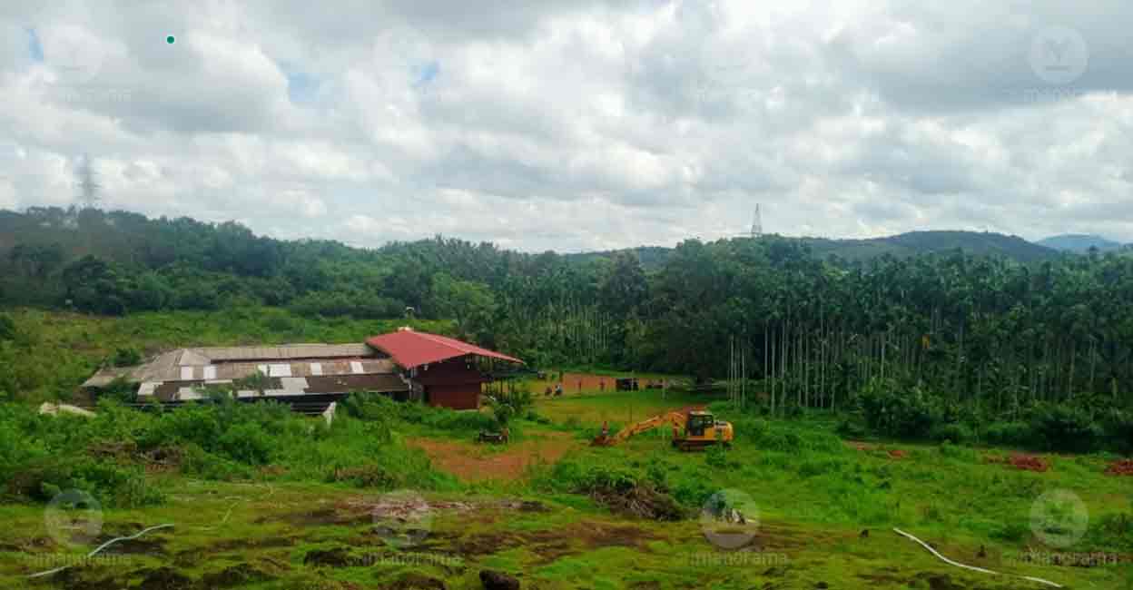 Land acquired by Indus Assist to build a  22-MW solar plant at Velluda in Kasaragod's Ambalathara village. Photo: Special arrangement