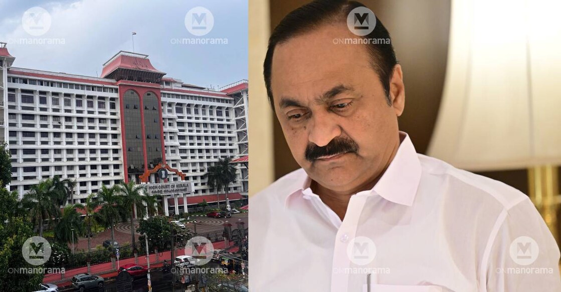 vd-satheesan-hc Kerala High Court and VD Satheesan . File Photo: Manorama