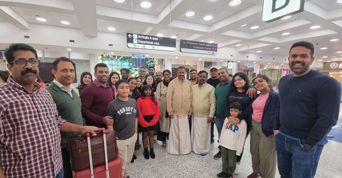 MV Govindan will participate in programmes in Sydney, Melbourne, Brisbane, and Perth. Photo: FB/navodayaaustralia