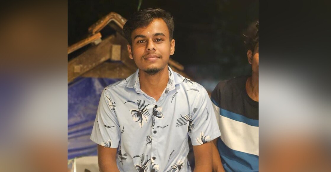 Vishnudas (22). Photo: Special Arrangement