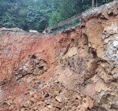 Periya-Nedumpoil ghat road closed as cracks appear after recurring landslips 