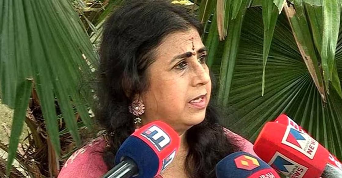 Simi said that women of dignity and pride cannot work in the Congress party. File Photo.