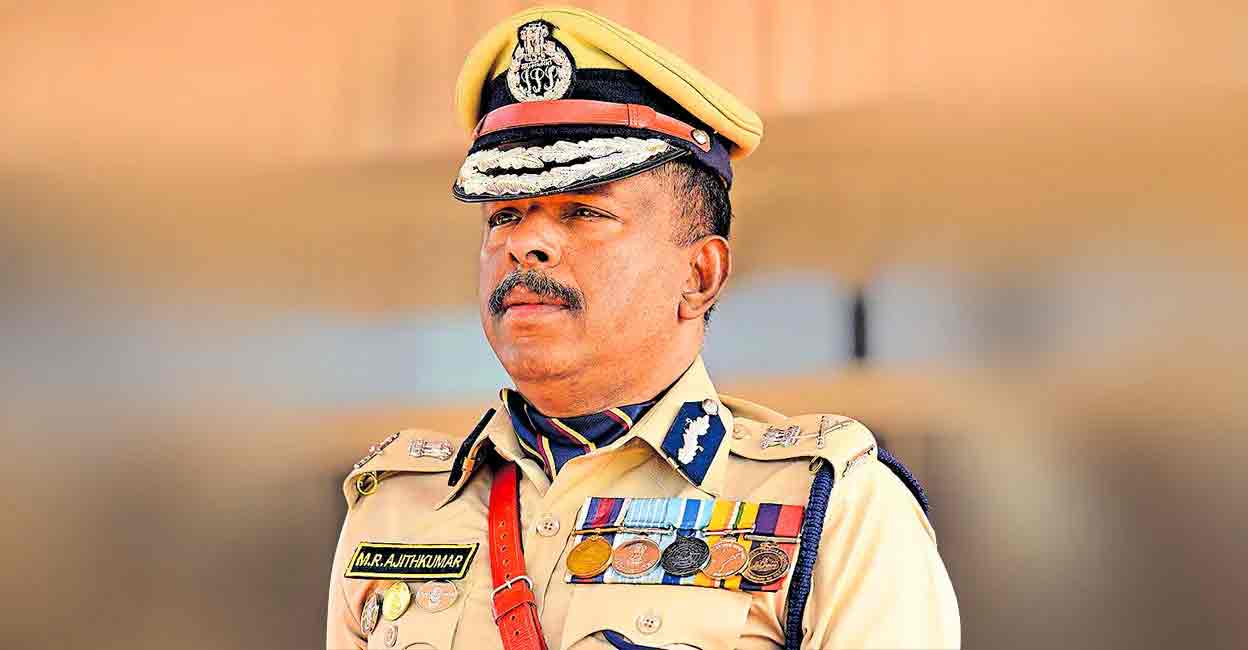 ADGP Ajith Kumar. Photo: Manorama