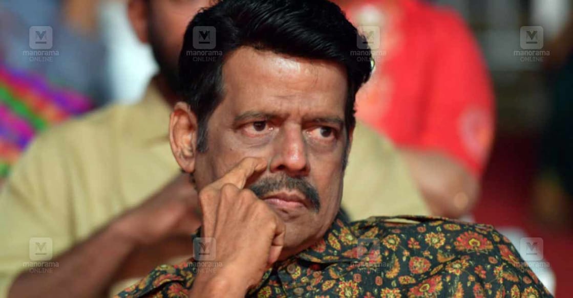 Balachandra Menon. File Photo: Manorama
