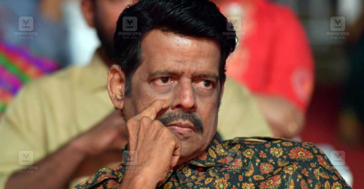 Balachandra Menon. File Photo: Manorama