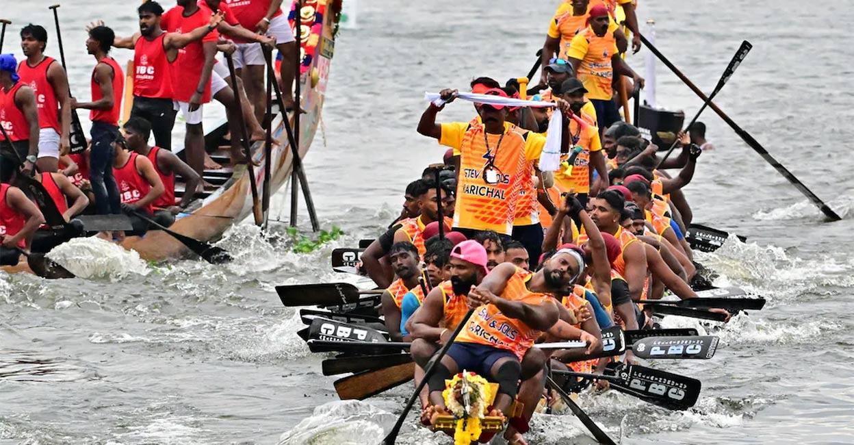 PBC's Karichal Chundan secured the trophy on Saturday at 4.29785 minutes. Photo: Manorama. 