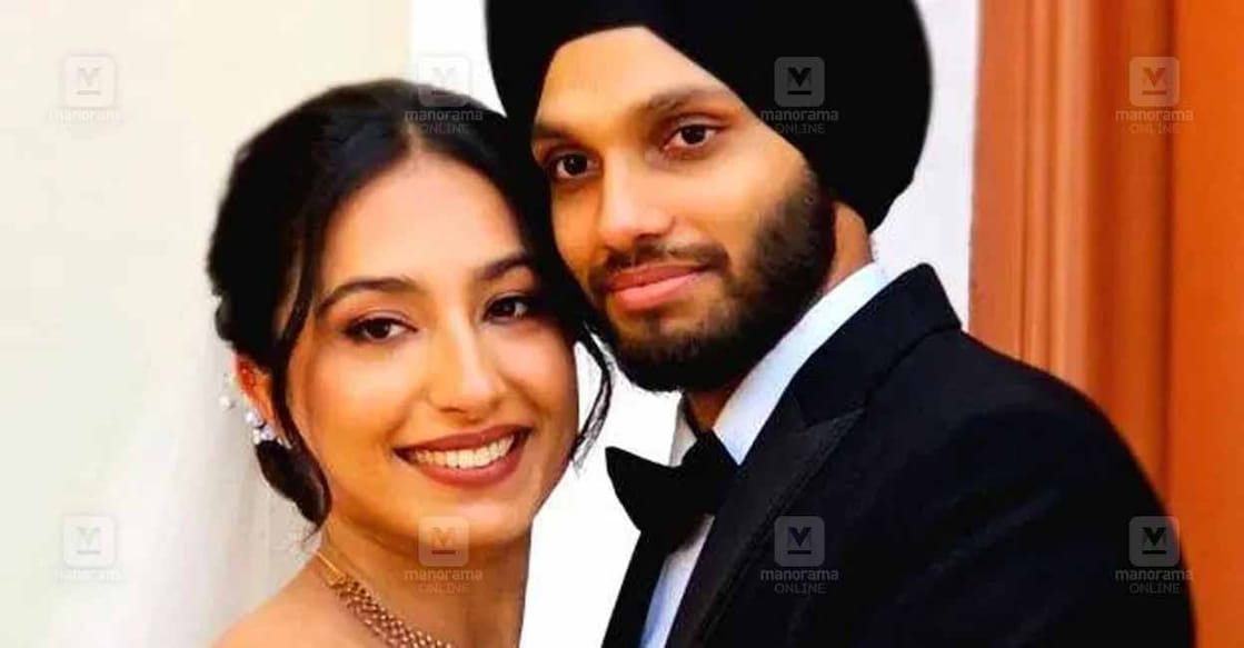 Aleena Abhilash,  Karanveer Singh Saini. Photo: Manorama