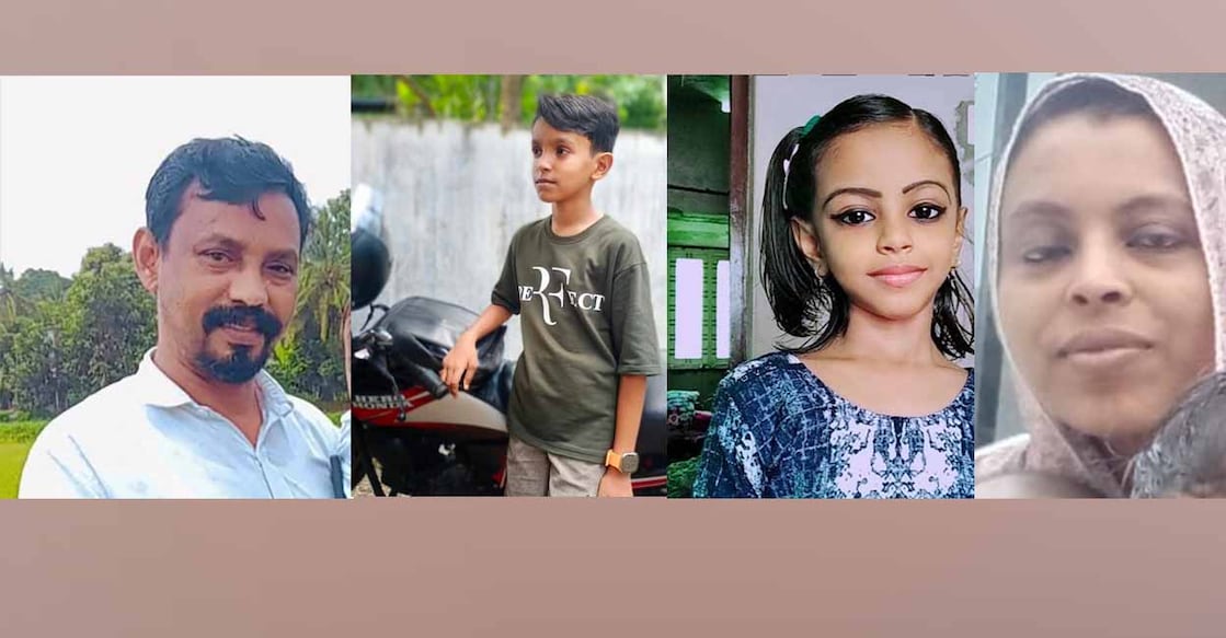 Kabir, Sanu (Fuvad), Sara, Rehana. Photo: Special Arrangement