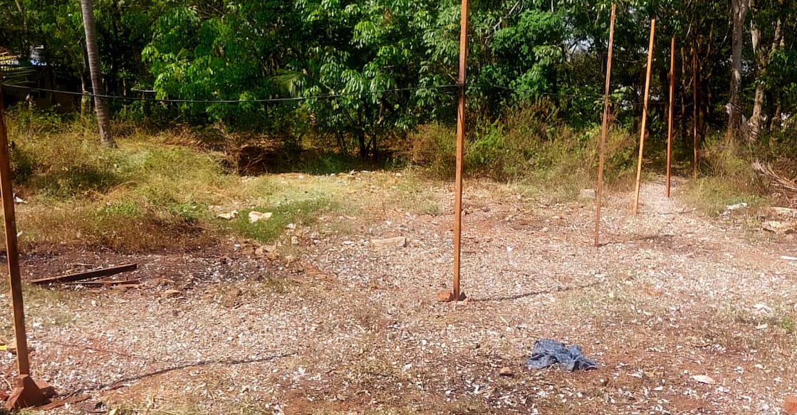 thrissur-firework-mishap The spot where the incident happened. Photo: Special arrangement.