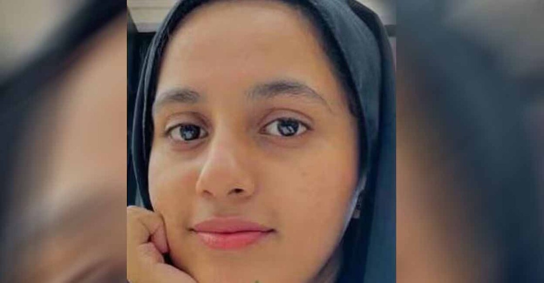 K Fathima Shahana (21). Photo: Manorama