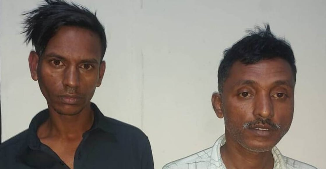 Vettikkadan Salih (35) and Abdul Khader (38). Photos: Special arrangement. 