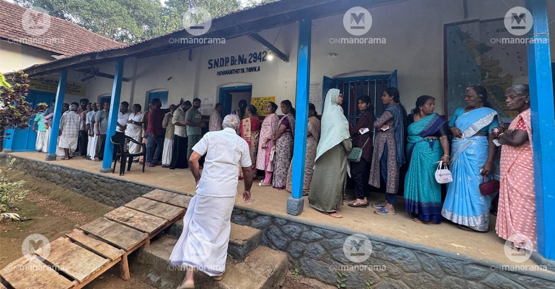 voting-kerala-local-body-polls